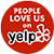 social button Yelp